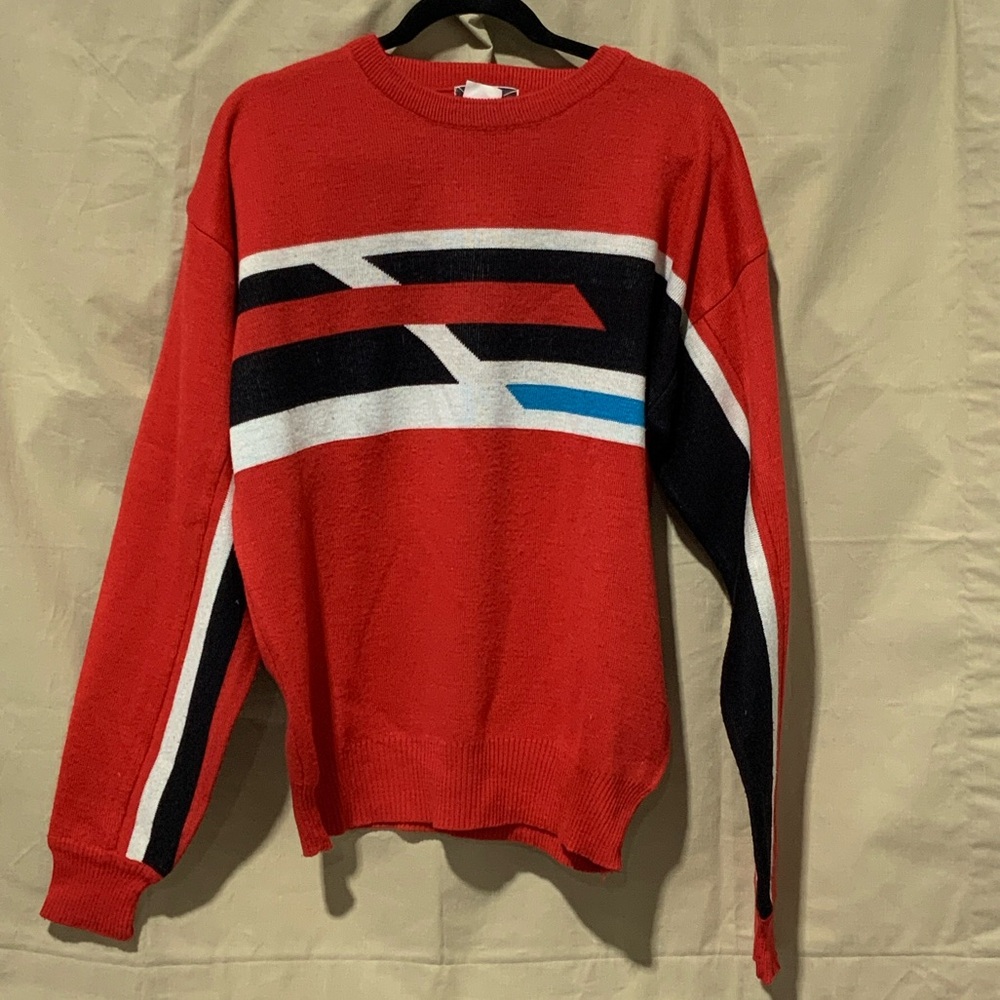 Tyrolia by Head Red and Black Men's Skiing Sweater